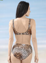 Bikini med uttagbara mjuka kupor 