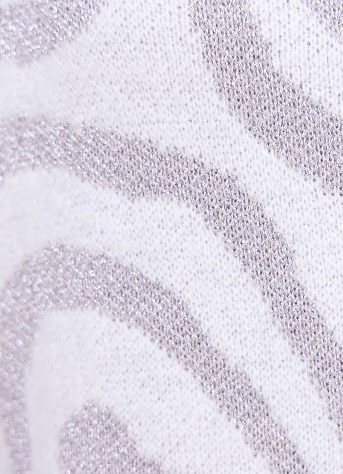 Tröja med elegant glittereffekt 