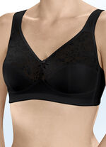 Förpackning med två Susa-bh:ar med bomull 1X WEISS, 1X SCHWARZ