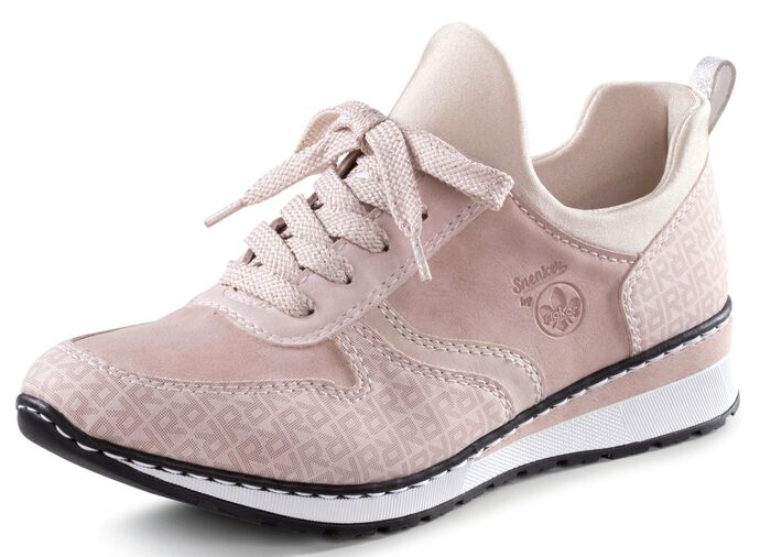Rieker sneakers med dekorativ sn&ouml;rning 