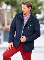 Jacka av mjuk mikrovelour 