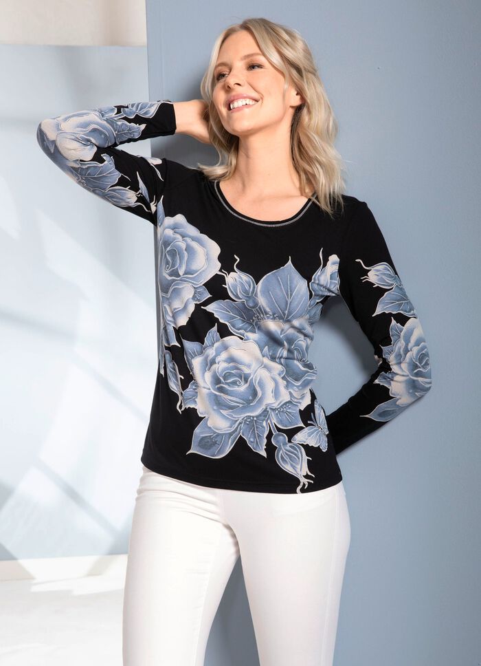 Skjorta med flatlocks&ouml;m 