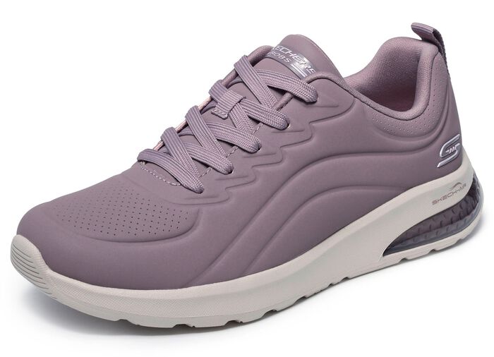 SKECHERS, sportiga damsneakers med sn&ouml;rning 