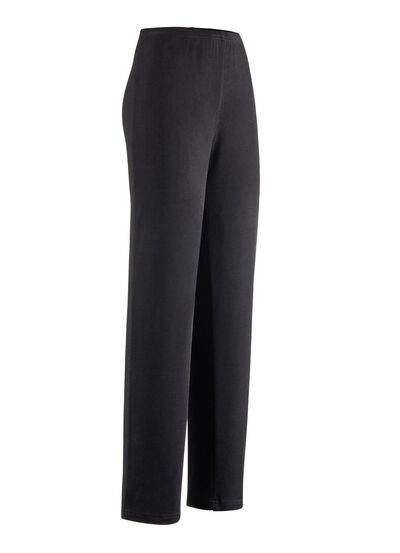 Byxor med en elegant glans, , large
