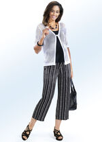 Culottes i aktuell randig design, 