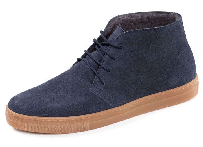 GINO GALANTE, fodrade herrst&ouml;vlar, vinterskor, med ull 