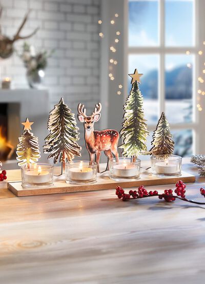 V&auml;rmeljush&aring;llare "Hjort i skogen" 