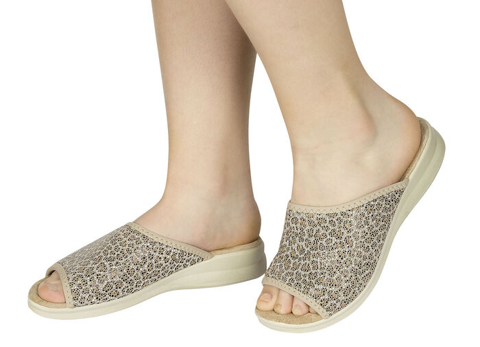 Stretchiga sommarskor, valfritt som pantoletter eller sandaler, 