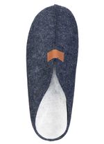 Klassiska herrtofflor, tillverkade av ullfilt 