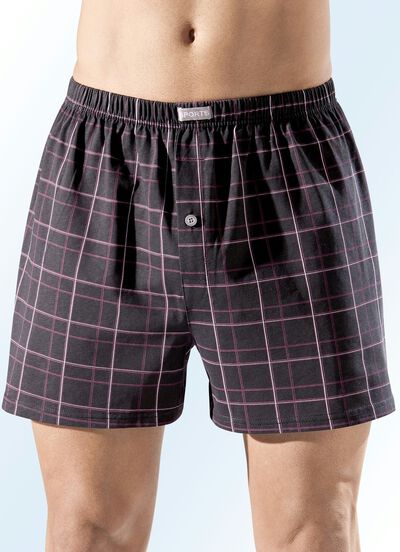 Flerpack boxershorts med kn&auml;ppbar &ouml;ppning, f&auml;rgglada 