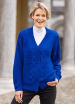 Kofta med dekorativ struktur 