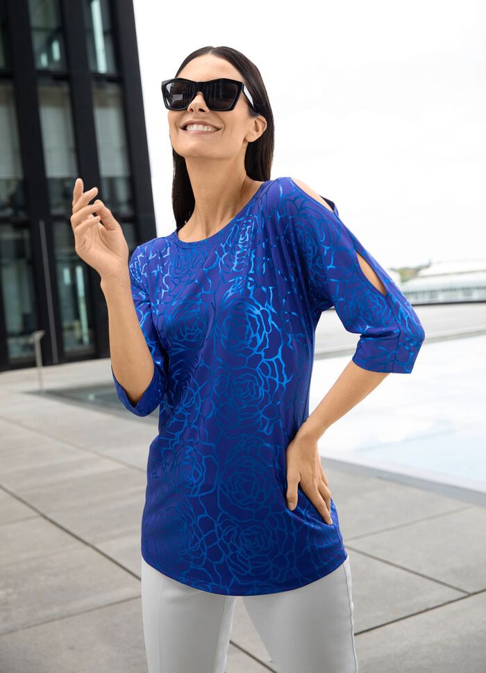 Skjorttunika med slitsar 