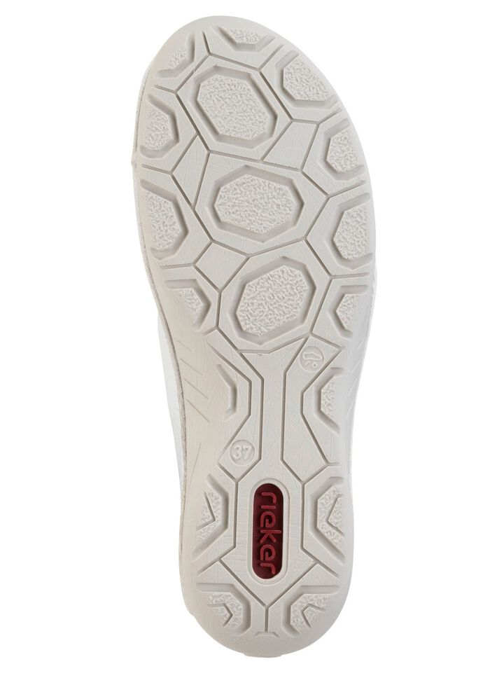 Rieker tofflor med f&auml;rgglada elastiska band 