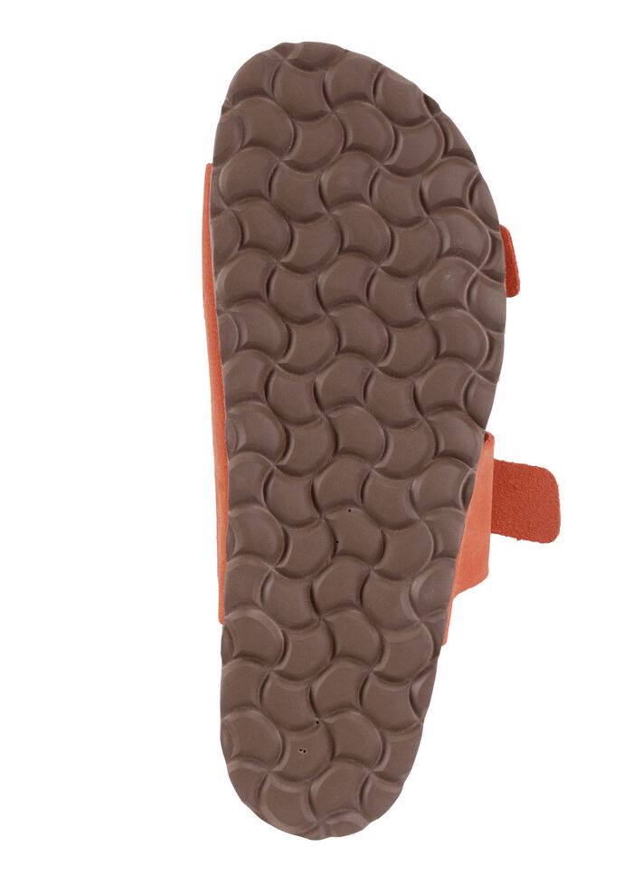 ELENA EDEN mulor gjorda av mjuk mocka ORANGE