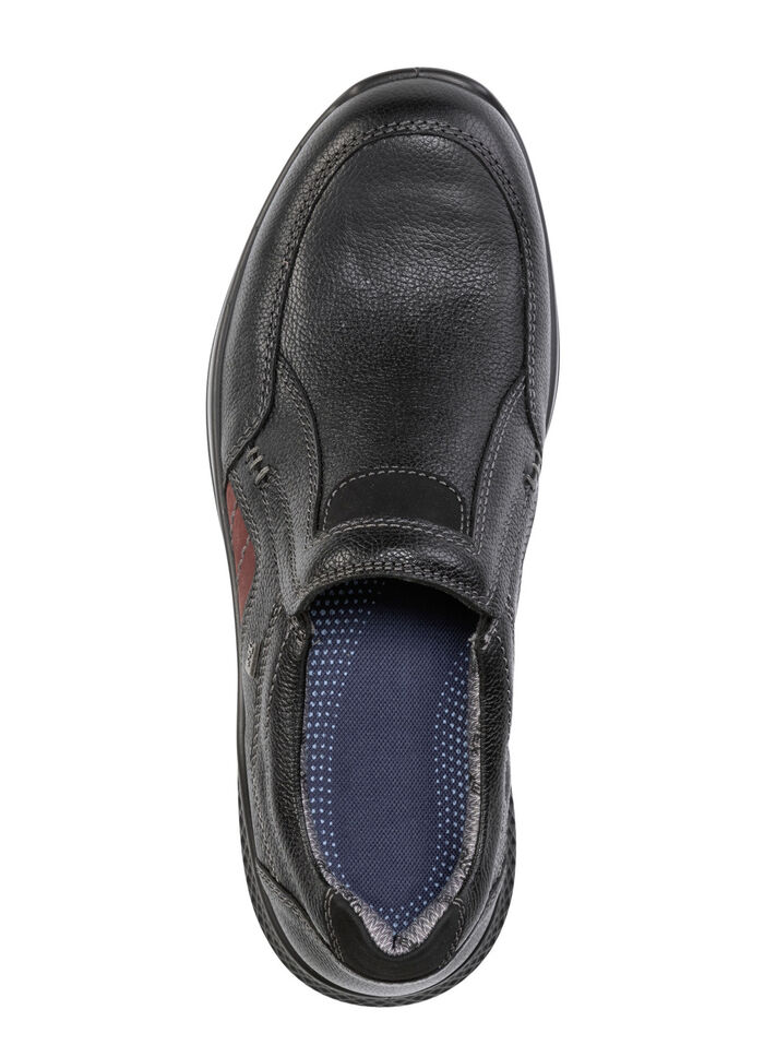 Slipper utrustad med klimatmembran SCHWARZ-BORDEAUX