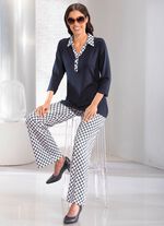 Byxor med uttrycksfull design 