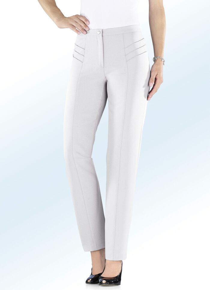 Byxor med vacker kantband 