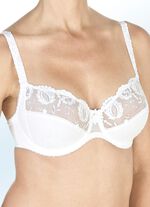 Felina Conturelle bygel-bh med broderade spetsar VIT