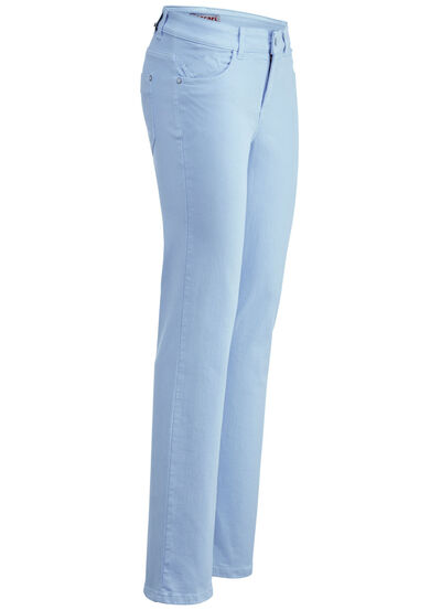 Magiska jeans i 5-ficksform, , large
