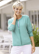 Cardigan med all-over struktur, 