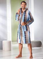 Dubbelsidig badrock i bomull 