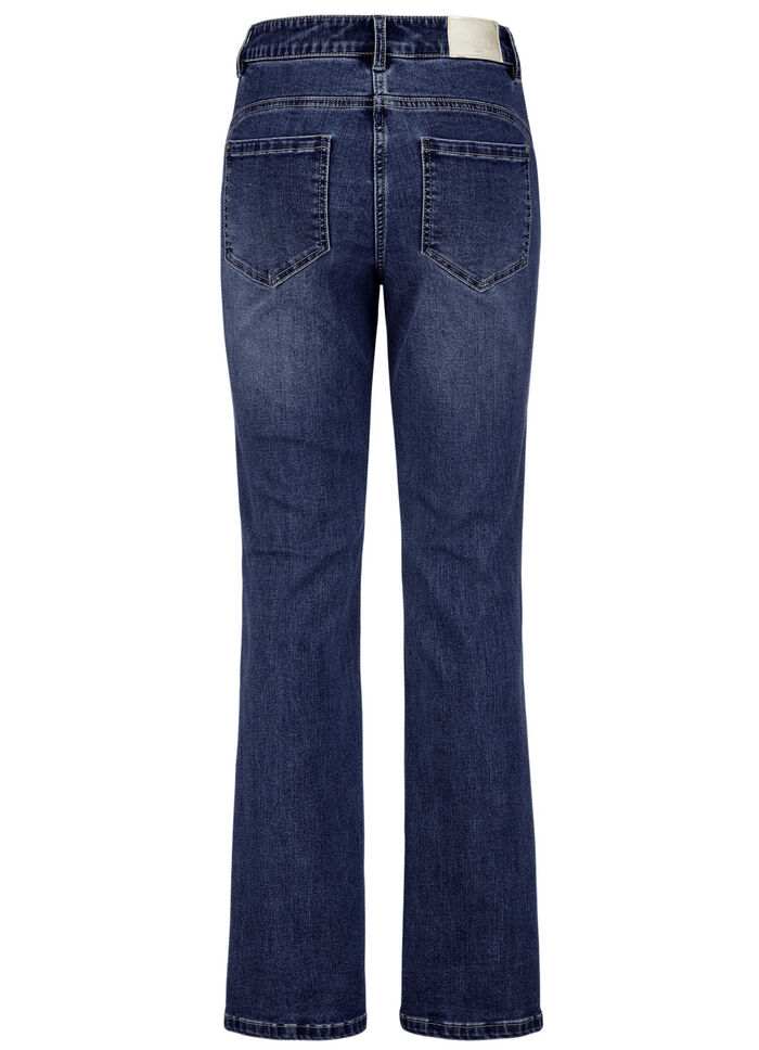 5-ficks jeans DUNKELBLAU