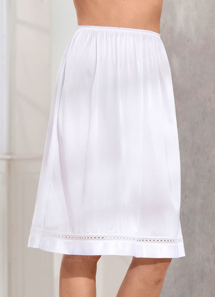 Halvkjol med spetsband 