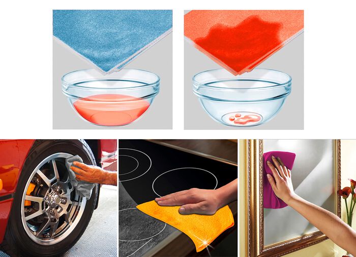 Mikrofiberreng&ouml;ringsdukar, 20 st 