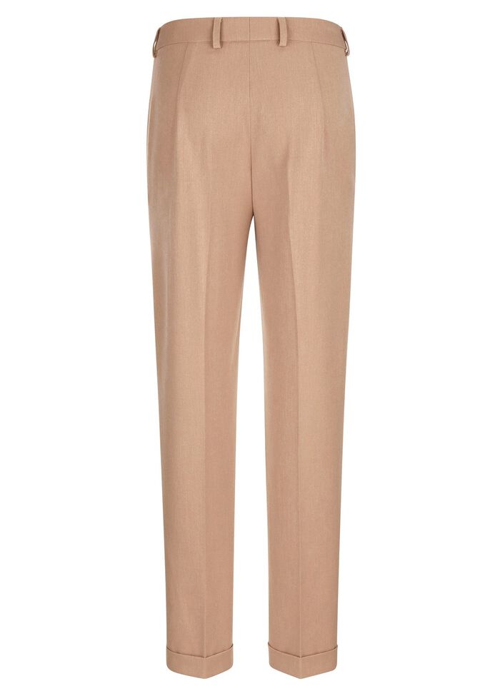 Byxor med fasta uppslag 