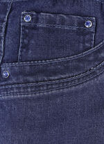 Kjol i rakt snitt JEANSBLAU