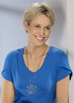 Ormkedja med blomformat h&auml;nge 