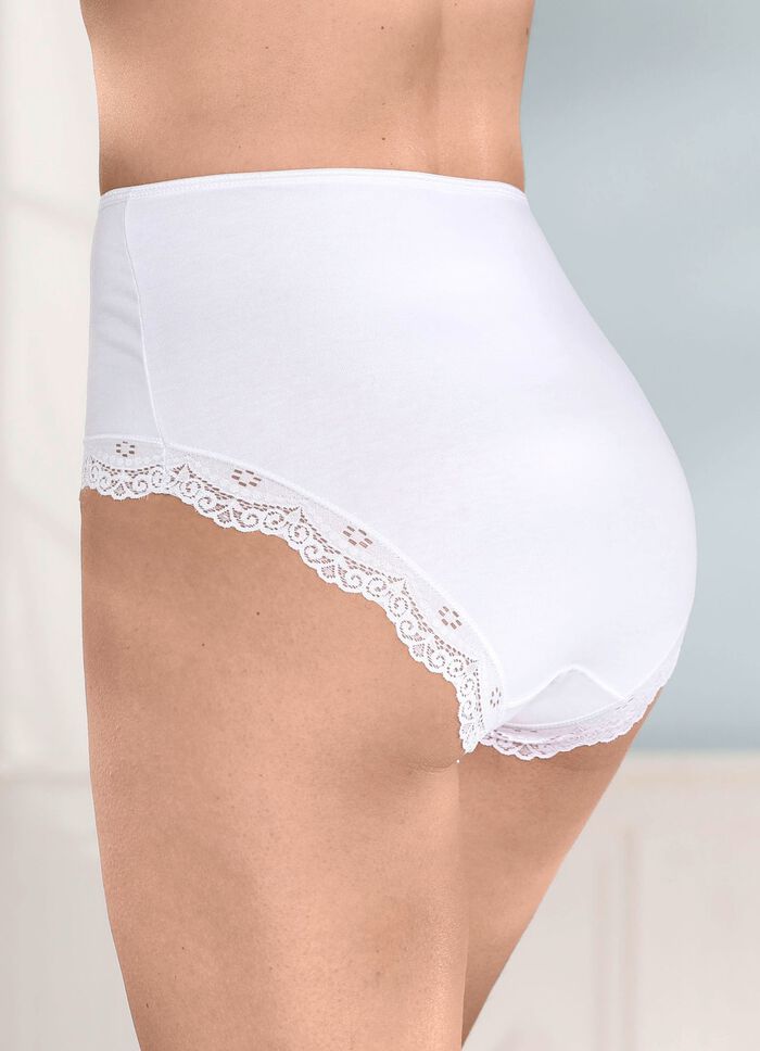 Fyrapack trosor med elastisk spets 