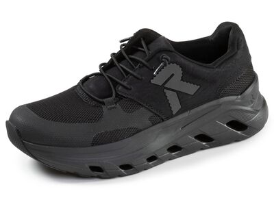 Rieker, sportiga damsneakers, vidd G, med uttagbar fotb&auml;dd 