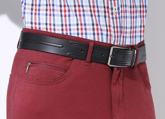 GINO GALANTE herrb&auml;lte inklusive ask, f&ouml;r avkortning, 4 cm brett 