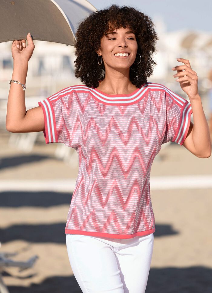 Tr&ouml;ja i en elegant texturerad mix 