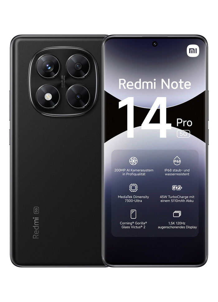 Xiaomi-smarttelefonen Redmi Note 14 Pro 5G 