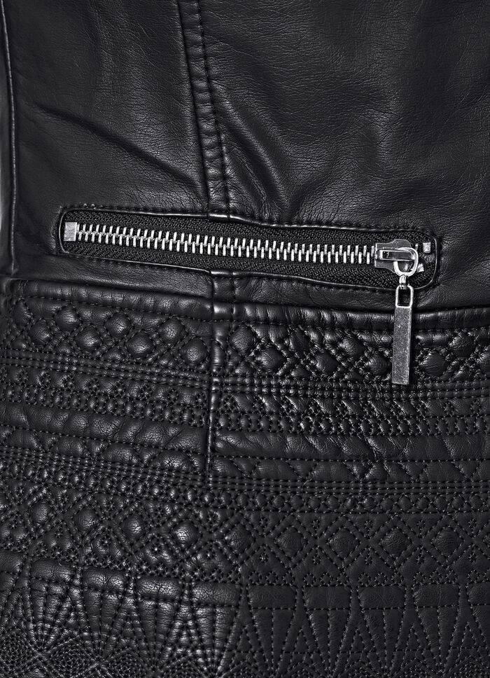 Kavaj med broderi i ton-till-ton-m&ouml;nster 