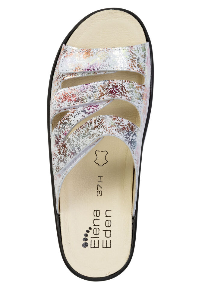 ELENA EDEN, bekväma damslip-ins, vidd H, med uttagbar fotbädd ECRU-ROSÉ