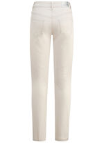 Jeans med push-up effekt BEIGE