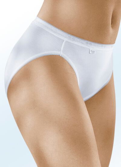 Sloggi fyra-pack kalsonger med elastiska kanter, , large