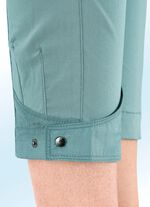 7/8-l&aring;nga byxor med kontrastf&auml;rgat dekorband 