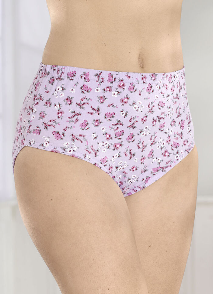 Fyrapack trosor med blommönster, 