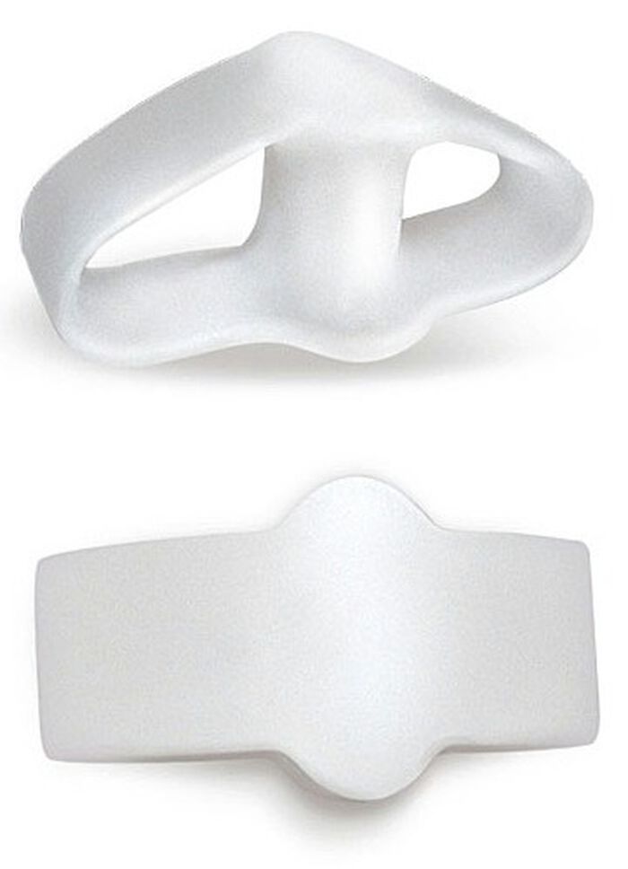 Dubbel gelring f&ouml;r t&aring;korrigering Fu&szlig;Gut 