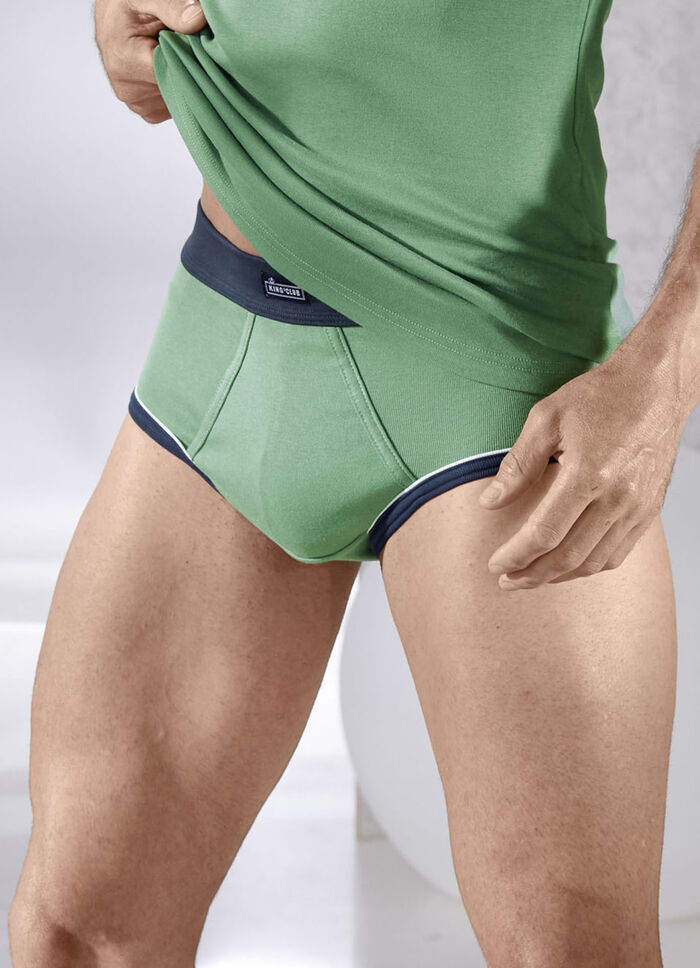 Trepack finribbade trosor 