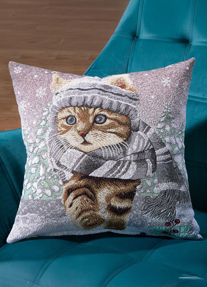 Kuddfodral tillverkat av h&ouml;gkvalitativ gobel&auml;ng 