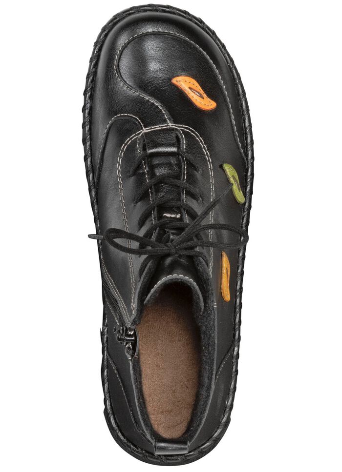 Tvillingskosko med sn&ouml;rning med smarta, f&auml;rgglada l&auml;derapplikationer 