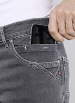 "Francesco Botti" jeans i 3 färger SVART-VITT