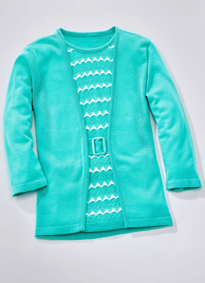 Tr&ouml;ja i twinset-look AQUA-VIT