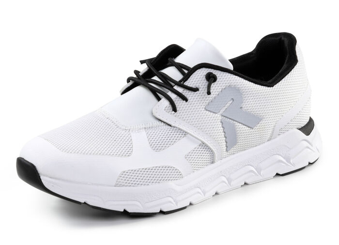 Rieker sneakers gjorda av delvis belagt meshmaterial WEISS