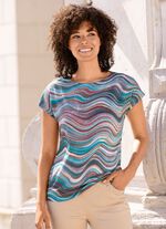 Skjorta i finstickad 